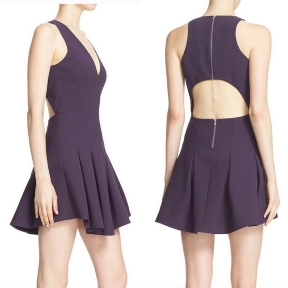 Elizabeth and James Sabine Fit and Flare Skater Mini Dress - Picture 10 of 10